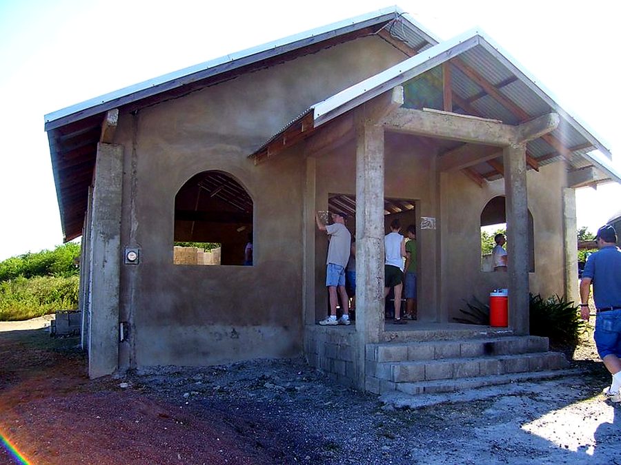 Church under construction