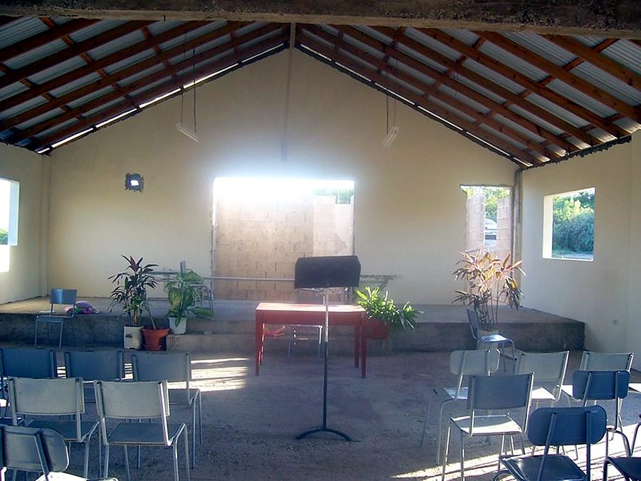 A finished sanctuary